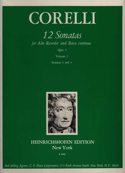 photo of 12 Sonatas, Opus 5, Vol. II, No. 3-4