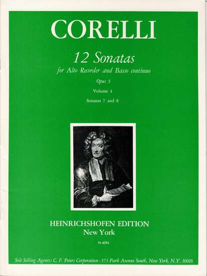 photo of 12 Sonatas, Opus 5, Vol. IV, No. 7-8