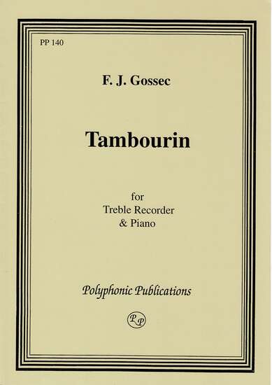 photo of Tambourin