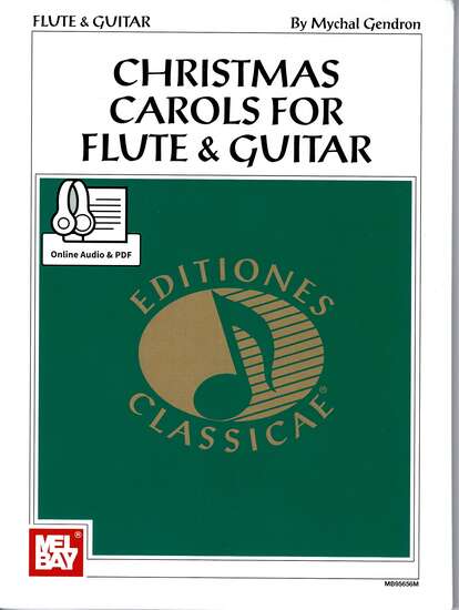 photo of Christmas Carols for Flute & Guitar, online audio & PDF