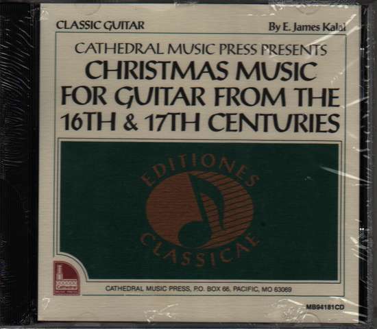 photo of Christmas Music for Guitar from 16th & 17th Cent., CD