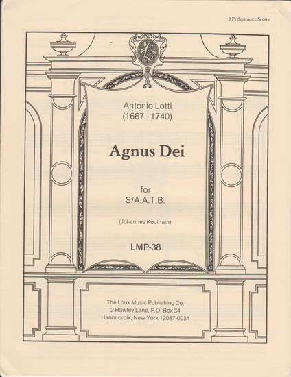 photo of Agnus Dei
