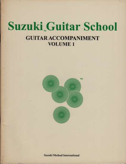 photo of Suzuki Guitar School, Vol. 1, Acc. 1978 ed.