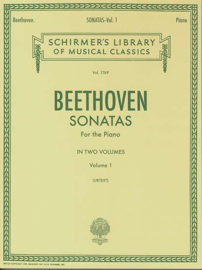 photo of Sonatas for Piano (Urtext) Vol.I