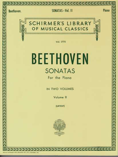 photo of Sonatas for Piano (Urtext) Vol.II