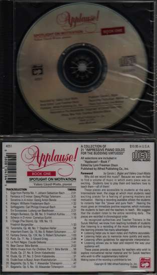 photo of Applause! Book One, CD