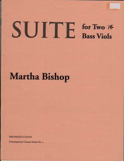 photo of Suite for Two Bass Viols