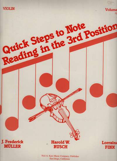 photo of Quick Steps to Note Reading, Vol. 4