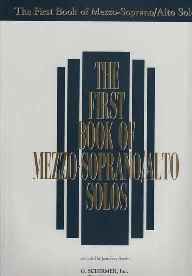 photo of The First Book of Mezzo-Soprano/Alto Solos