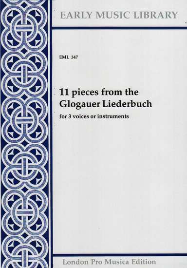 photo of 11 pieces from the Glogauer Liederbuch