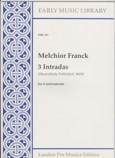 photo of 3 Intradas (Musicalische Frolichkeit, 1610)