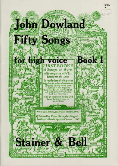 photo of Fifty Songs for High Voice, Book 1