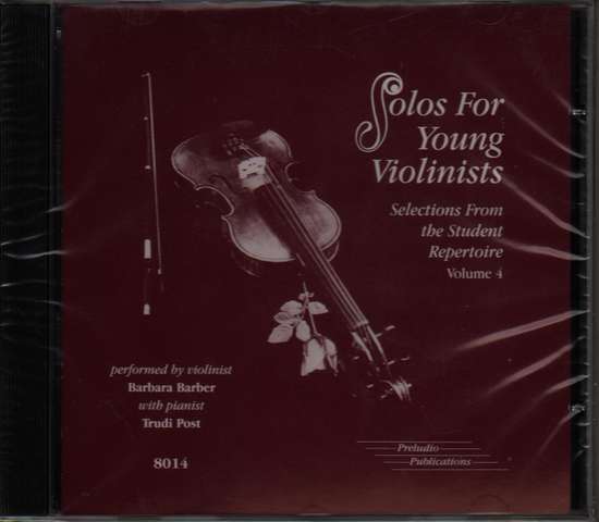 photo of Solos for Young Violinists, Vol. 4, CD
