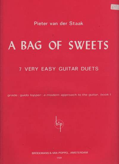 photo of A Bag of Sweets, 7 Very Easy Guitar Duets