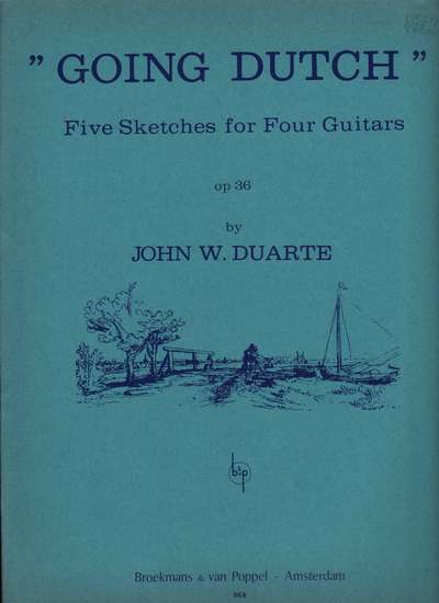 photo of Going Dutch Five Sketches for Four Guitars