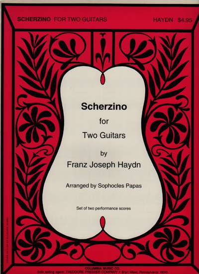 photo of Scherzino from 12 Menuette