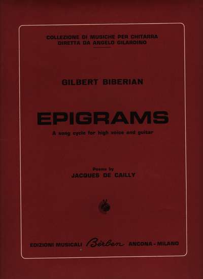 photo of Epigrams