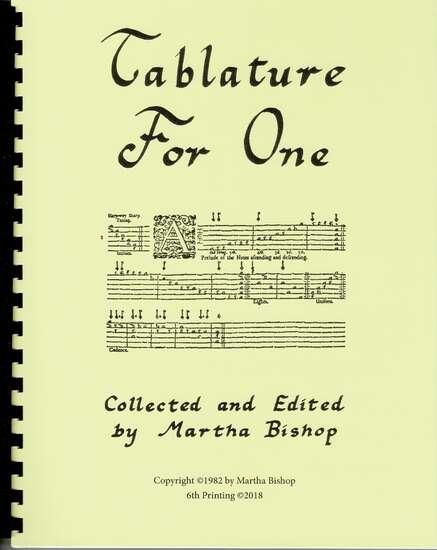 photo of Tablature for One