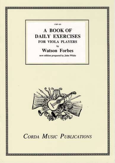 photo of A Book of Daily Exercises for Viola Players