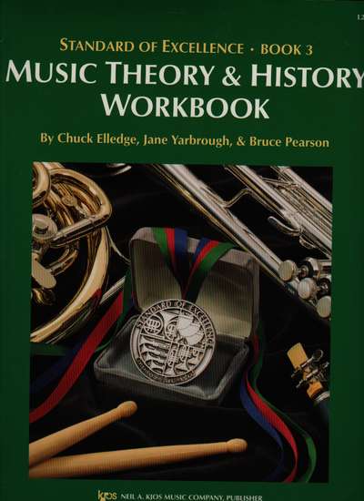 photo of Standard of Excellence, Book 3, Music Theory & History Workbook