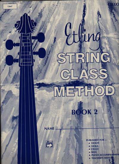 photo of String Class Method, Book 2 Cello