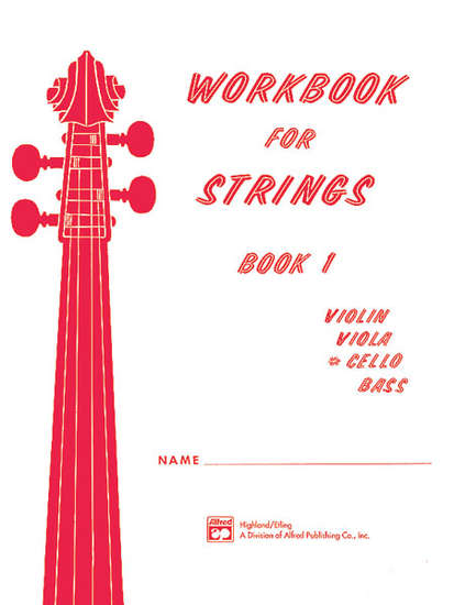 photo of Workbook for Strings, Book 1, Cello