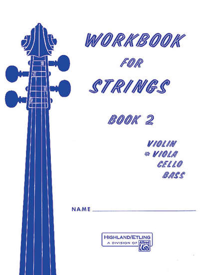 photo of Workbook for Strings, Book 2, Viola