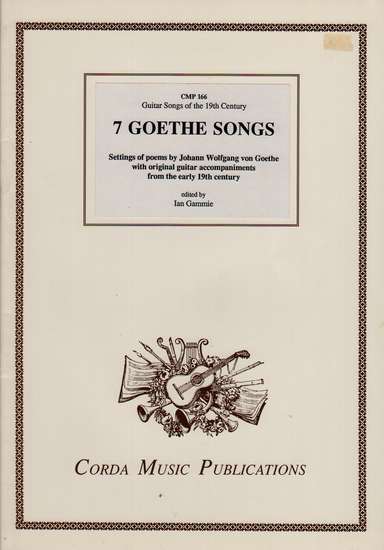 photo of 7 Goethe Songs, Settings of poems by Goethe