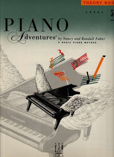 photo of Piano Adventures, Theory Book, Level 5, 1997 edition