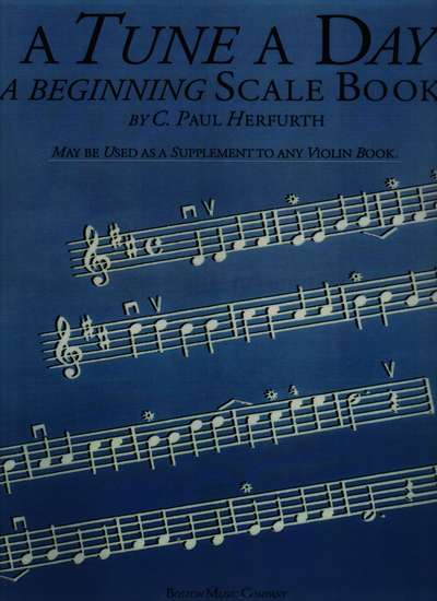 photo of A Tune A Day, A Beginning Scale Book, Violin