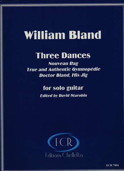 photo of Three Dances: Nouveau Rag, True and Authentic Gymnopédie,& Doctor Bland, His Jig