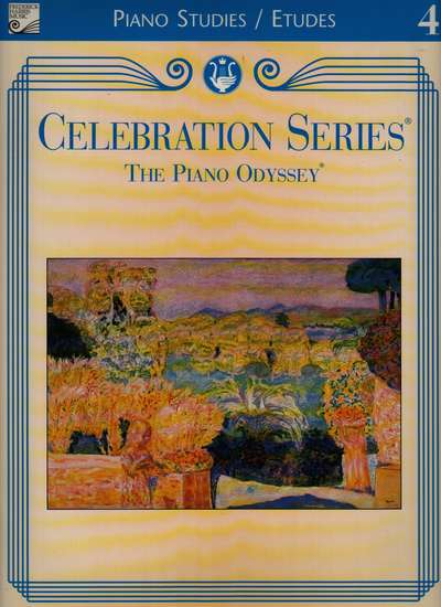 photo of Celebration Series, The Piano Odyssey, Piano Studies/Etudes Book 4