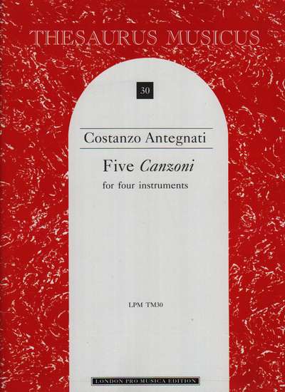 photo of Five Canzoni