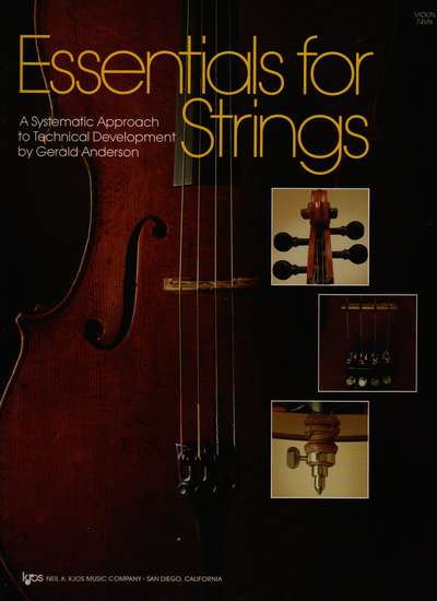 photo of Essentials for Strings, Violin