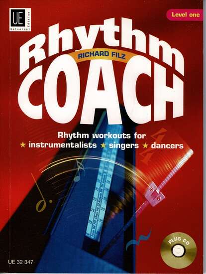 photo of Rhythm Coach, Level one, Rhythn workouts for instrumentalists, singers, dancers
