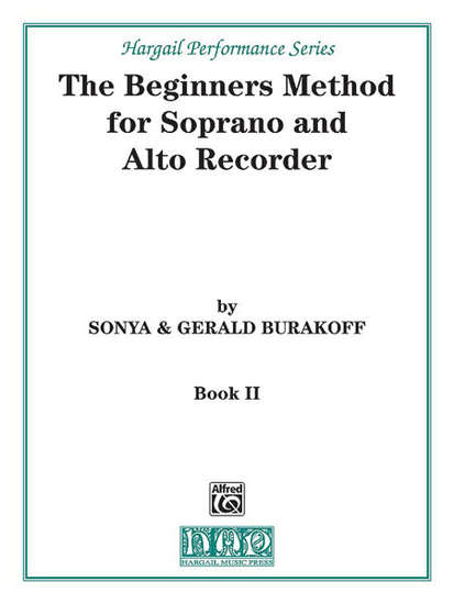 photo of The Beginners Method for Soprano and Alto Recorder II