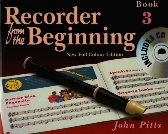 photo of Recorder from the Beginning, Book 3, New Full-Colour Edition
 with CD