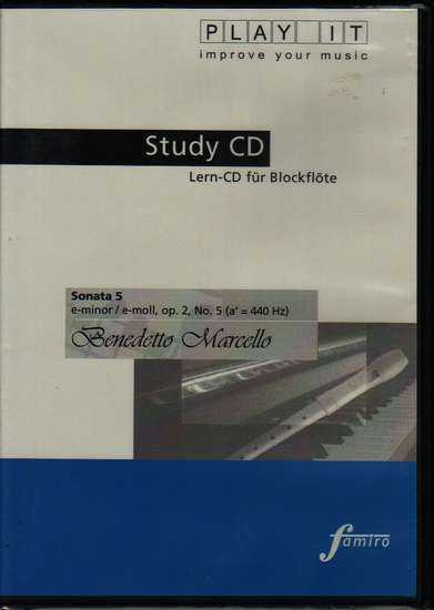 photo of Sonata 5, e minor, Op.2,  No.5  Study CD, Play It