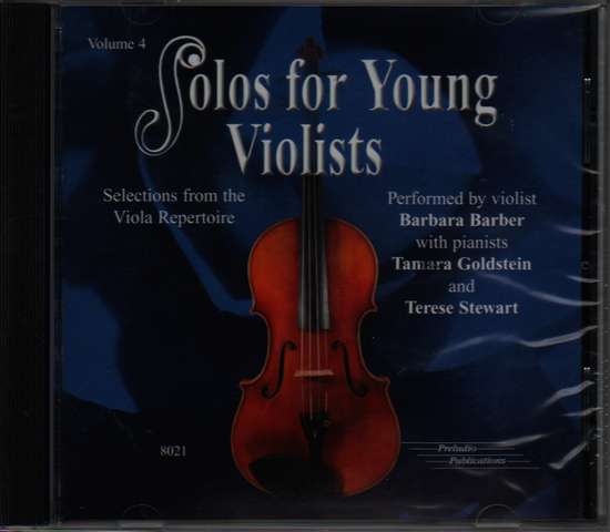 photo of Solos for Young Violists, Vol. 4, CD