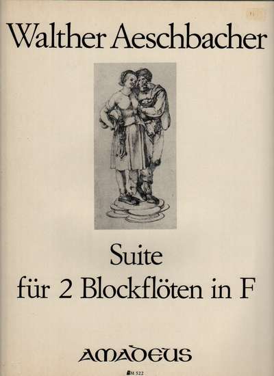 photo of Suite für Zwei Blockflöten in F
