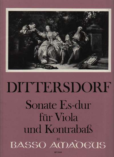 photo of Sonate Es-dur für Viola und Kontrabass