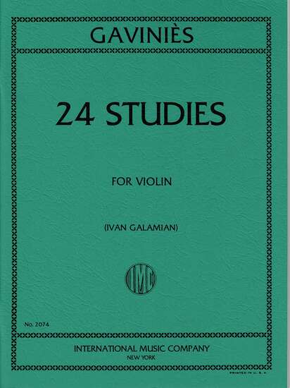 photo of 24 Studies for Violin