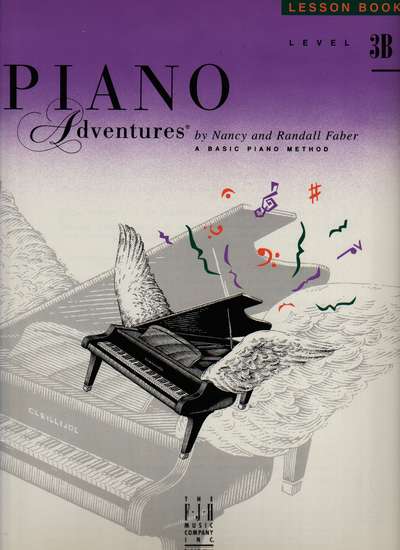 photo of Piano Adventures, Lesson Book, Level 3B, 1998 edition