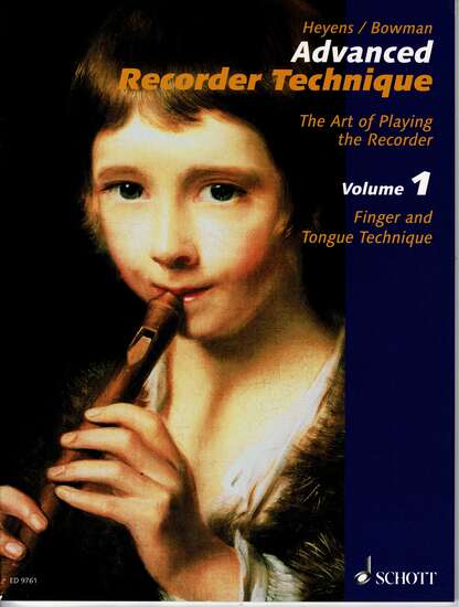 photo of Advanced Recorder Technique, Volume I, Finger and Tongue Technique