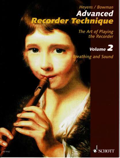 photo of Advanced Recorder Technique, Volume II, Breathing and Sound