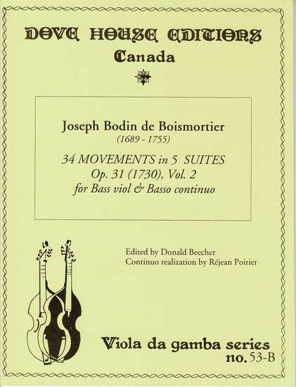 photo of 34 Movements in 5 Suites, Op. 31, Vol. 2