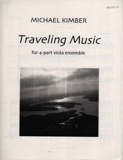 photo of Traveling Music for 4-part viola ensemble
