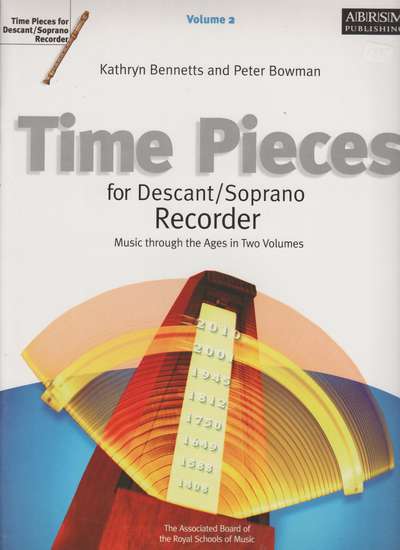 photo of Time Pieces for Descant/ Soprano Recorder, Volume 2