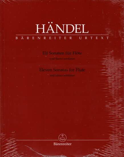 photo of Elf Sonaten für Flöte und Bc, HWV 379,359B,360,362,363b,365,367b,369,374,375,376