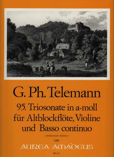 photo of Triosonata No. 95 in a-moll für Altblockflöte, Violine und Bc TWV 42:a4